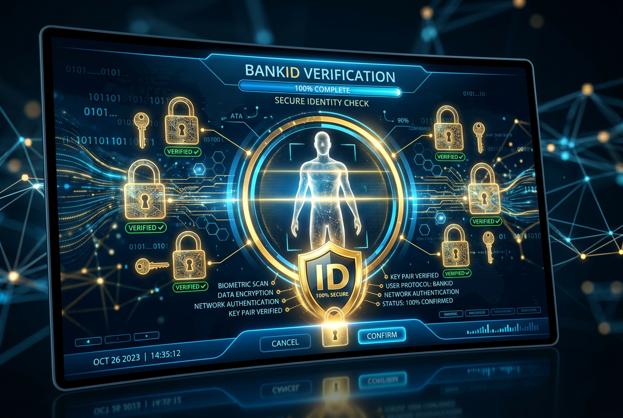 Digitální zabezpečení a verifikace identity BankID